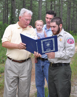 Family looks at management plan